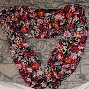 SHEIN Multicolor Floral V-Neck Top